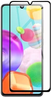 Samsung MC14297 Galaxy a41 üvegfólia - fekete slim 3d üvegfólia kép