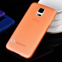 Samsung MK00270 Telefontok  galaxy s5  - ultravékony műanyag tok narancssárga kép