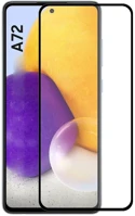 Samsung PT5903396090295 Galaxy a72 / a72 5g  üvegfólia- fekete tokbarát slim 3d üvegfólia kép