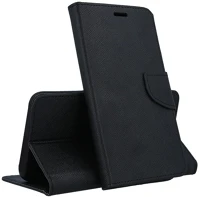 Samsung PT5903396450501 Telefontok  galaxy a17 5g - fancy fekete szilikon keretes könyvtok kép