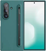 Samsung S-PEN, ZÖLD Nillkin flex pure fold  galaxy z fold 7 műanyag hátlap tok + s-pen, zöld kép