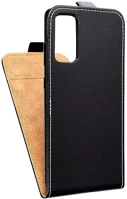 Samsung S20 FE, FEKETE Flip tok szilikon belsővel  g780 galaxy s20 fe, fekete kép