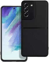 Samsung S21 FE, FEKETE Forcell noble hátlap tok,  galaxy s21 fe, fekete kép