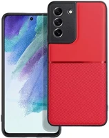 Samsung S21 FE, PIROS Forcell noble hátlap tok, galaxy s21 fe, piros kép