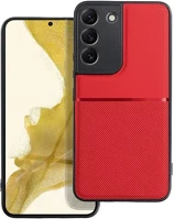 Samsung S22, PIROS Forcell noble hátlap tok,  galaxy s22, piros kép