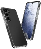 Samsung S23 Uniq combat  galaxy s23+, szilikon tok, fekete kép