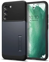 Samsung S63574 galaxy s22 plus 5g sm-s906, szilikon tok, műanyag hátlappal kép