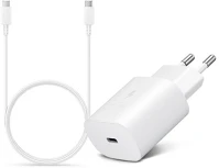 Samsung SAM-0953 Samsung gyári hálózati töltő adapter typec bemenet 1 m typec kábel  25w kép