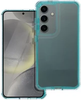 Samsung SOP104730 Matrix  s24 fe hátlap tok kameravédő peremmel, menta kép