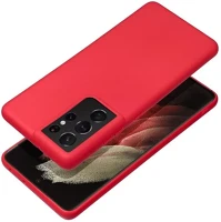 Samsung SOP105438 Forcell soft  galaxy s25 szilikon tok, piros kép