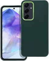 Samsung SOP96355 Frame  galaxy a55 5g közepesen ütésálló tok kameravédő kerettel, zöld kép