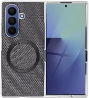 Samsung SP109736 Shine  galaxy z fold 7 mágneses hátlap tok, szürke kép