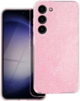 Samsung SP110352 Clear 2mm  galaxy a17 csillámos szilikon tok, rózsaszín kép