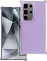 Samsung SP110387 Matrix  galaxy a17 hátlap tok kameravédő peremmel, világoslila (matt) kép