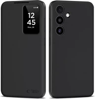 Samsung SP111575 Tech-protect smart wallet  galaxy s25 fe flip / kinyitható tok, fekete kép