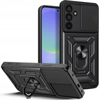 Samsung SP111862 galaxy a36 strapabíró tok kameravédelemmel, kitámasztóval, fekete kép