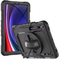 Samsung SP111935 galaxy tab s10 lite / s10 fe / s9 fe / s9 tablet tok kitámasztóval, fekete kép