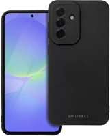 Samsung SP113123 Roar galaxy a56 prémium szilikon tok velúr béléssel, fekete kép