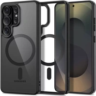 Samsung SP113518 Tech-protect magmat  galaxy s26 ultra hátlap tok, magsafe, átlátszó-fekete kép