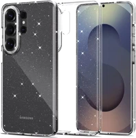 Samsung SP113552 Tech-protect flexair galaxy s26 ultra hátlap tok, csillámos-átlátszó kép