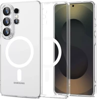 Samsung SP113757 galaxy s26 ultra hátlap tok, megerősített sarok, magsafe, átlátszó kép