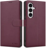 Samsung SP113760 galaxy s26 flip / kinyitható tok kártyatartóval, bordó kép