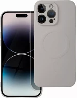 Samsung SP114199 Silicone mag  galaxy a57 szilikon hátlap tok, magsafe, szürke kép