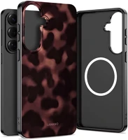 Samsung SP114498 Tech-protect lamano  galaxy a57 hátlap tok, magsafe, panther, fekete kép