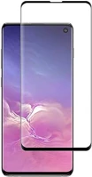 Samsung TF5900495733108 Samsung galaxy s10 üvegfólia - fekete tokbarát slim 3d üvegfólia (az kép