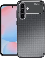 Samsung TF5906961957382 Telefontok  galaxy a56 5g - slim carbon fekete szilikon hátlap tok kép