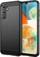 Samsung TF5907504556260 Telefontok  galaxy s25 fe - carbon fekete szilikon hátlap tok kép