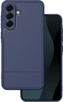 Samsung TF5907504569642 Telefontok  galaxy a56 5g - simple carbon - kék szilikon hátlap tok kép