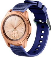 Samsung TF6938595326219-4 Samsung galaxy watch7 okosóra szíj - devia deluxe kék szilikon szíj (20 kép