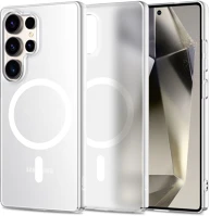 Samsung TS15379 galaxy s25 ultra sm-s938, műanyag hátlap védőtok + szilikon keret kép