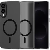 Samsung TS15380 galaxy s25 edge sm-s937, műanyag hátlap védőtok + szilikon keret kép