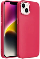 Samsung TS15761 s26 plus sm-s947, szilikon tok, közepesen ütésálló, fémhatású kamera kép