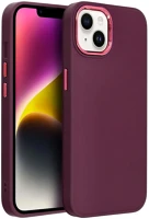 Samsung TS15763 s26 plus sm-s947, szilikon tok, közepesen ütésálló, fémhatású kamera kép