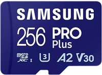 Samsung USH-I, R180/W130 microsd kártya - 256gb mb-md256sa/eu (pro plus kép