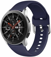 Samsung XP121953 Okosóra szilikon szíj - samsung galaxy watch active 2 (20mm) - sötétkék kép