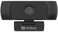 Sandberg 134-16 Office webcam 1080p hd webkamera fekete kép