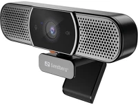 Sandberg 2560X1440 Webkamera - all-in-1 webcam 2k (2560x1440 képpont, 4 megapixel, 30 fps, usb 2.0, univerzális csipesz, mikrofon) kép