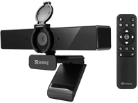 Sandberg 134-45 Webkamera - usb-c/a webcam pro remote 4k kép