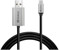 Sandberg 136-51 Kábel - usb-c to displayport cable 2m kép