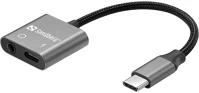 Sandberg 136-67 Átalakító - usb-c audio adapter pd65w kép