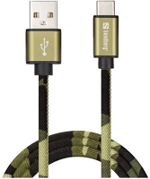 Sandberg 441-14 Kábel - usb-c to usb3.0 (1m; terepszín; usb-c 3.1 bemenet; usb3.0 (apa) kimenet) kép