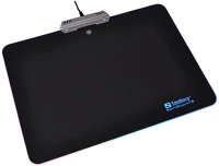 Sandberg 520-31 Egérpad - touch rgb mousepad aluminium (34x24,5x0,25cm; 7 led világítás; alumínium; fekete) kép