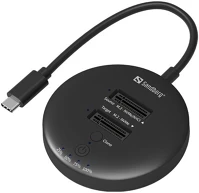 Sandberg USB3.2 M.2 ssd dokkoló -usb3.2 cloner dock for m2+nvme kép