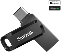 Sandisk 00186488 512gb ultra dual drive go type-c usb3.2 black kép