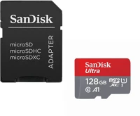 Sandisk 10 UHS-I A1 128gb microsdxc ultra class 10 uhs-i a1 + adapterrel kép