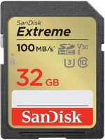 Sandisk 100/60MB/S UHS-I U3 V30 Extreme sdhc 100/60mb/s uhs-i u3 v30 32gb (215402) kép